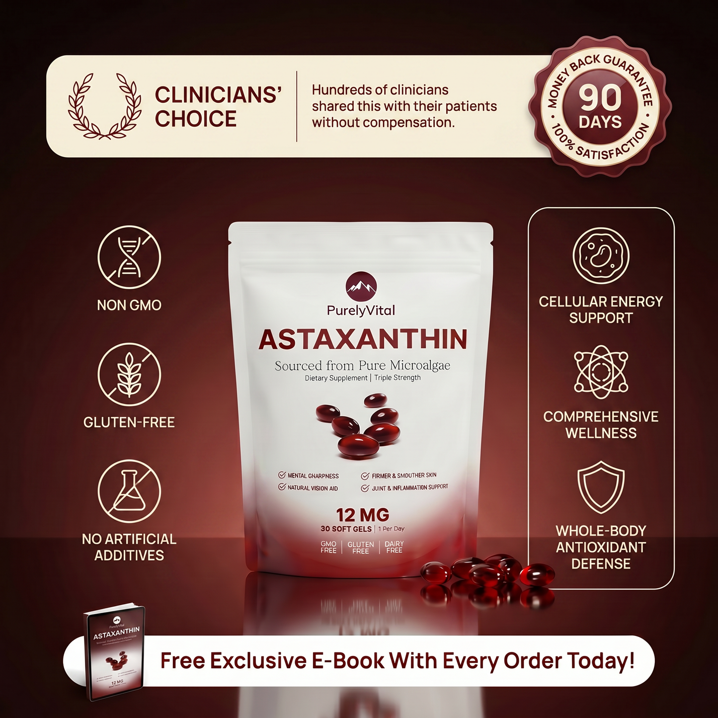 Astaxanthin 12mg