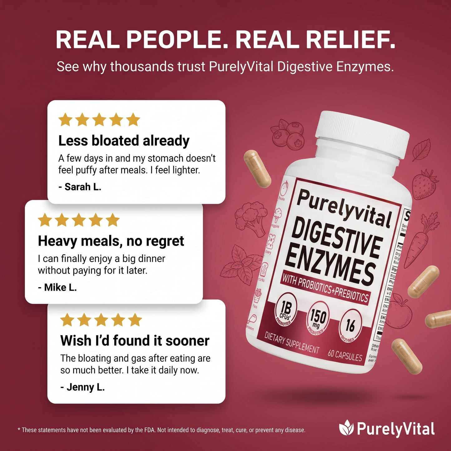 Digestive Enzyme Probiotic Capsules