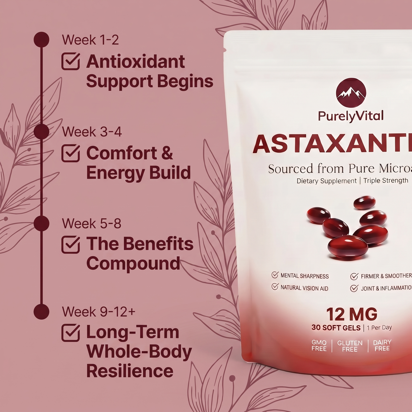 Astaxanthin 12mg